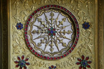 图片[3]-Bronze plated running duck to human pavilion clock-China Archive